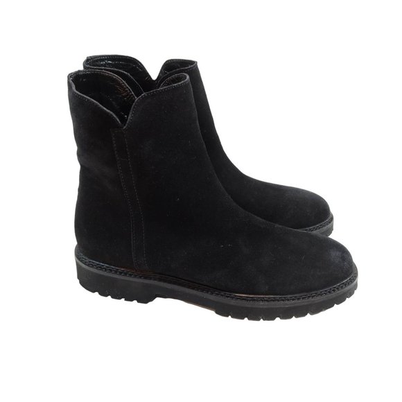 Aquatalia Black Ankle Boots - Picture 3 of 11